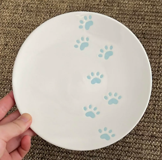 Cat Paw Ceramic Plate *ETA Aug 15 2026*