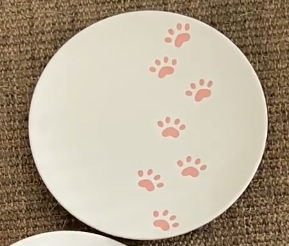 Cat Paw Ceramic Plate *ETA Aug 15 2026*