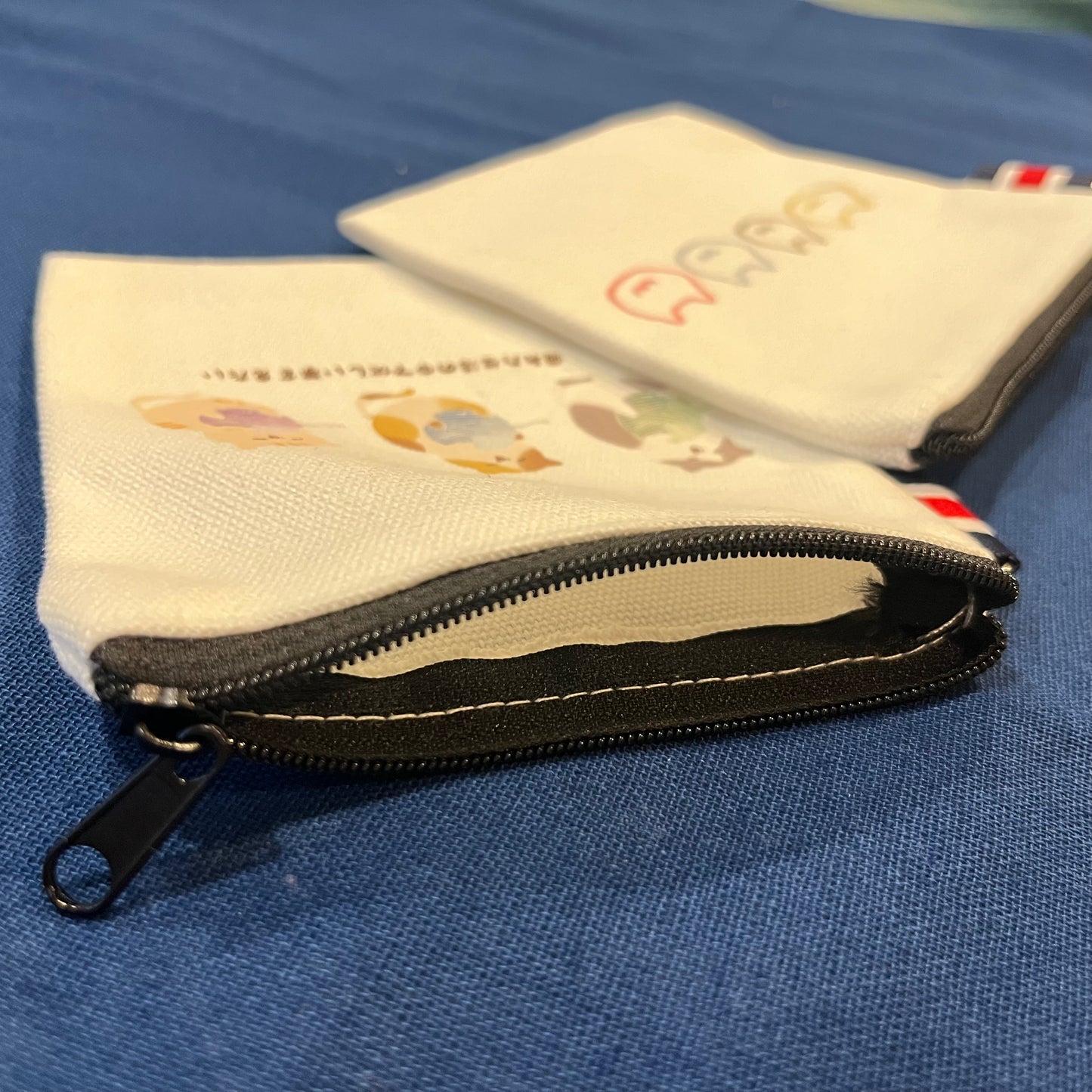 Canvas Coin Pouch(Cat)