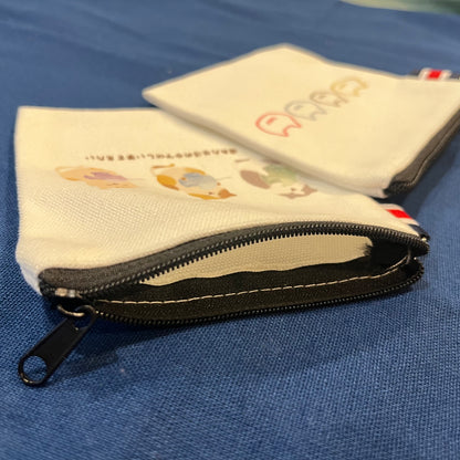 Canvas Coin Pouch(Cat)