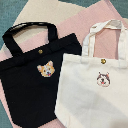 Canvas Tote Bag(Dog)