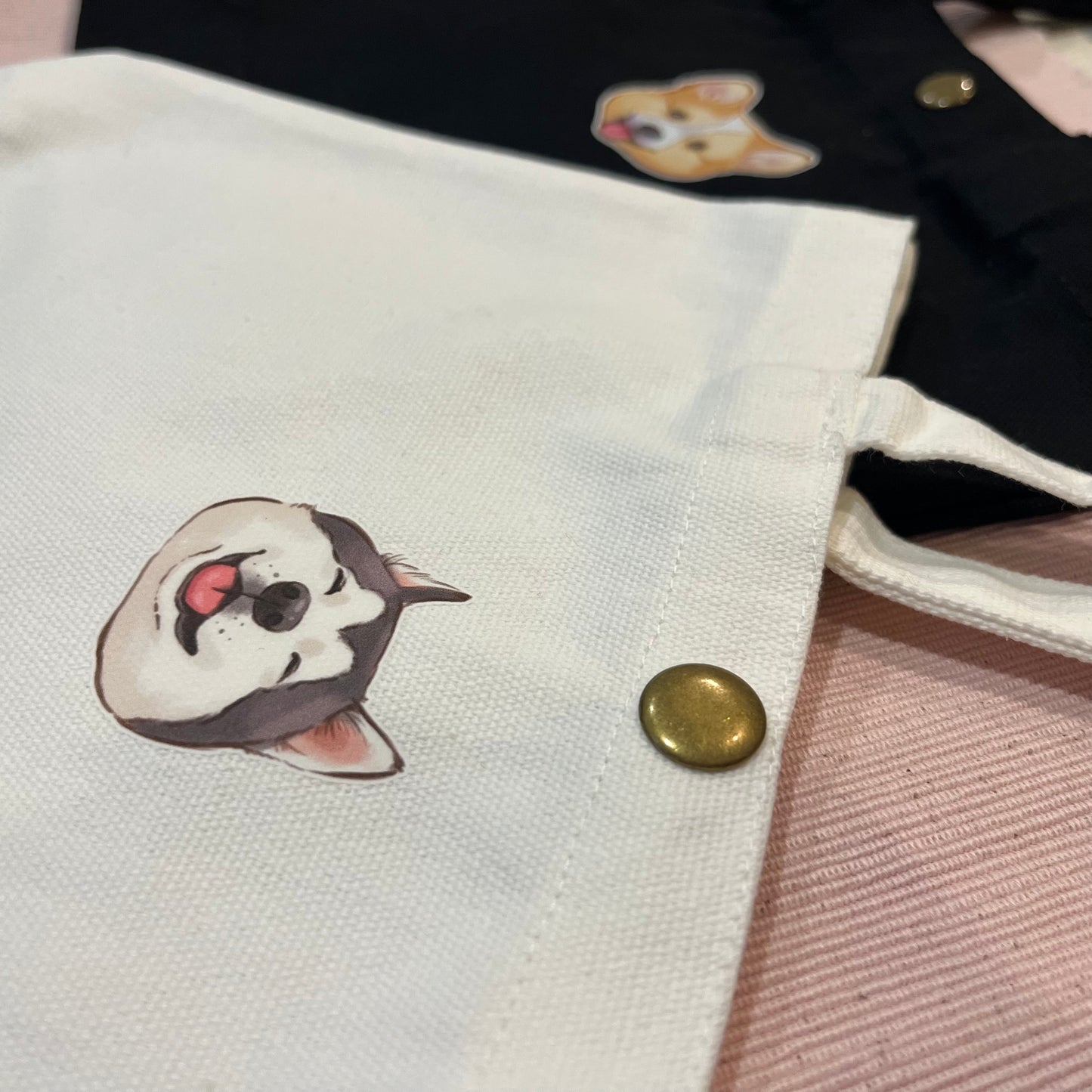 Canvas Tote Bag(Dog)
