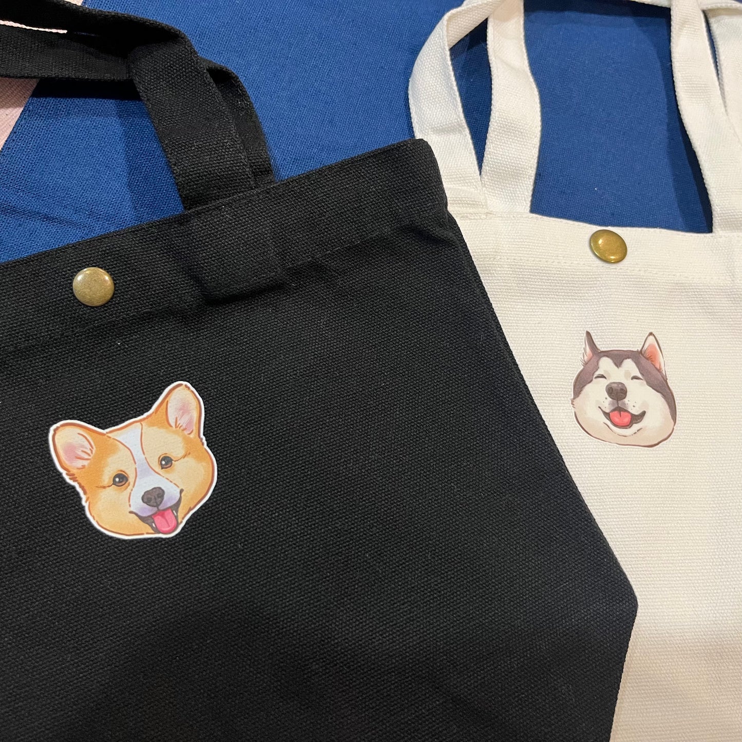 Canvas Tote Bag(Dog)