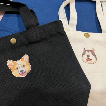 Canvas Tote Bag(Dog)